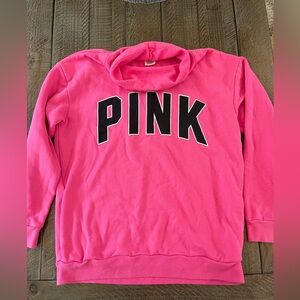 PINK Victoria's Secret Hot Pink Sweatshirt